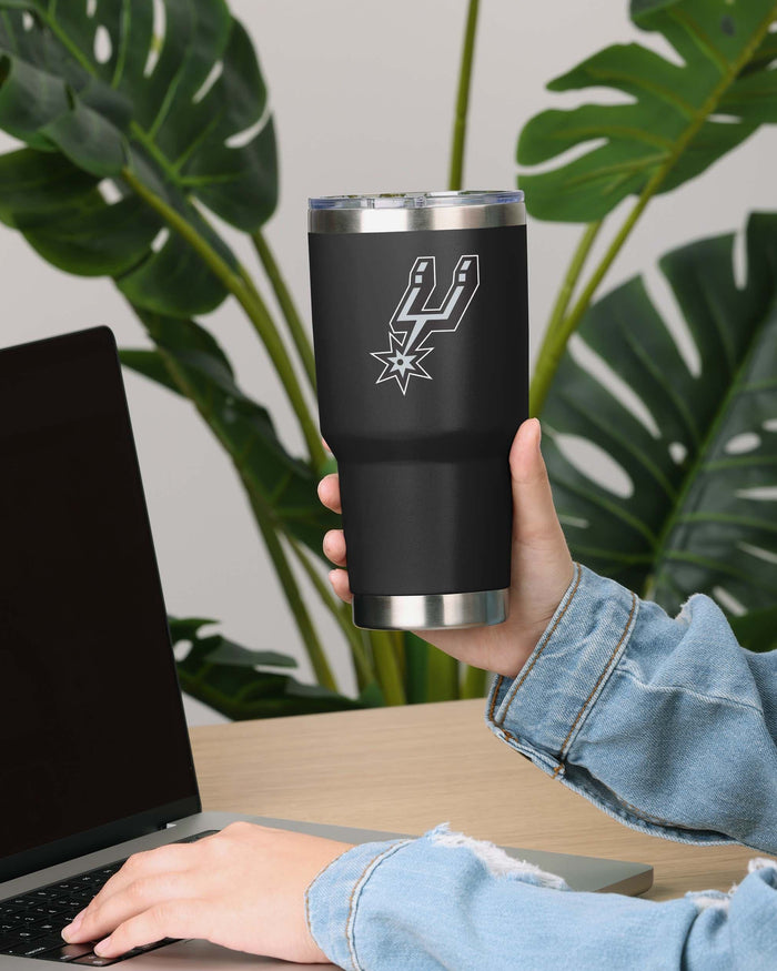 San Antonio Spurs Team Logo 30 oz Tumbler FOCO - FOCO.com