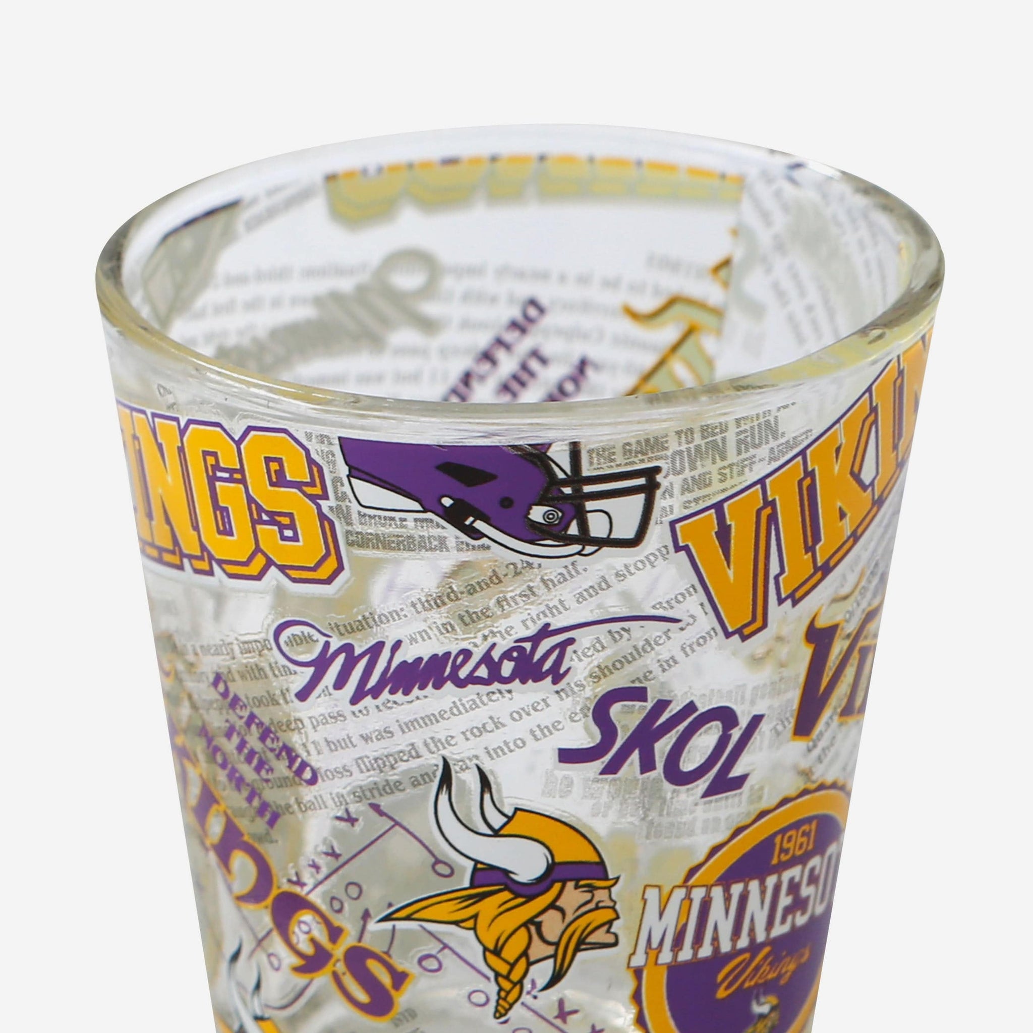 Minnesota Vikings - 2oz Shot Glass | Total Wine & More Minnesota Vikings - 2oz Shot Glass | Total Wine & More