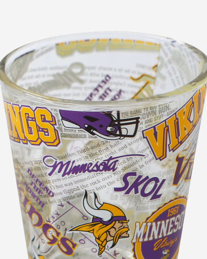 thumbnail image 2 of Minnesota Vikings Shot Glass – NFL Officially Licensed, Duck House 2 of 4