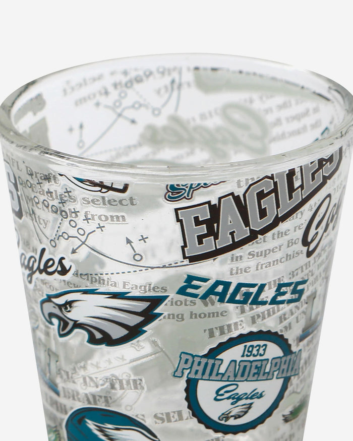 Philadelphia Eagles 3 Pack Shot Glass FOCO - FOCO.com