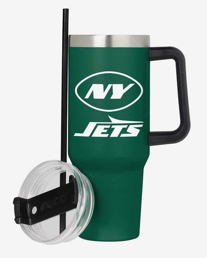 New York Jets 40 oz XL Tumbler FOCO - FOCO.com