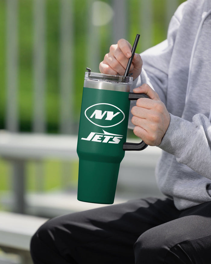New York Jets 40 oz XL Tumbler FOCO - FOCO.com