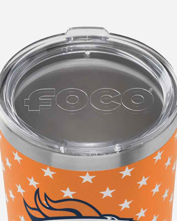 Denver Broncos Americana Team Logo 30 oz Tumbler FOCO - FOCO.com