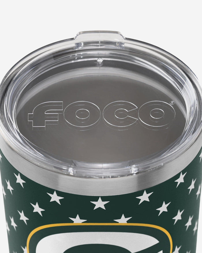 Green Bay Packers Americana Team Logo 30 oz Tumbler FOCO - FOCO.com