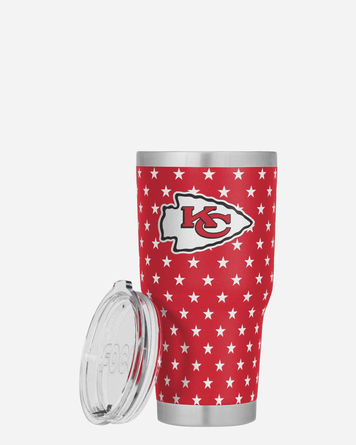 Kansas City Chiefs Americana Team Logo 30 oz Tumbler FOCO - FOCO.com
