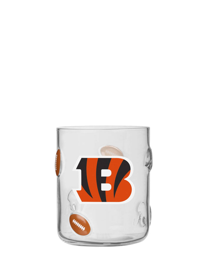 Cincinnati Bengals Team Logo 17 oz Glass Cup