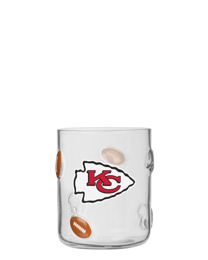 Kansas City Chiefs Team Logo 17 oz Glass Cup