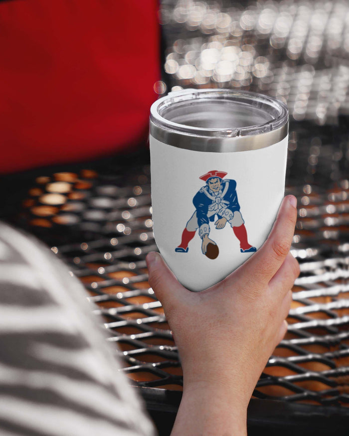 New England Patriots Retro Team Logo 30 oz Tumbler FOCO - FOCO.com