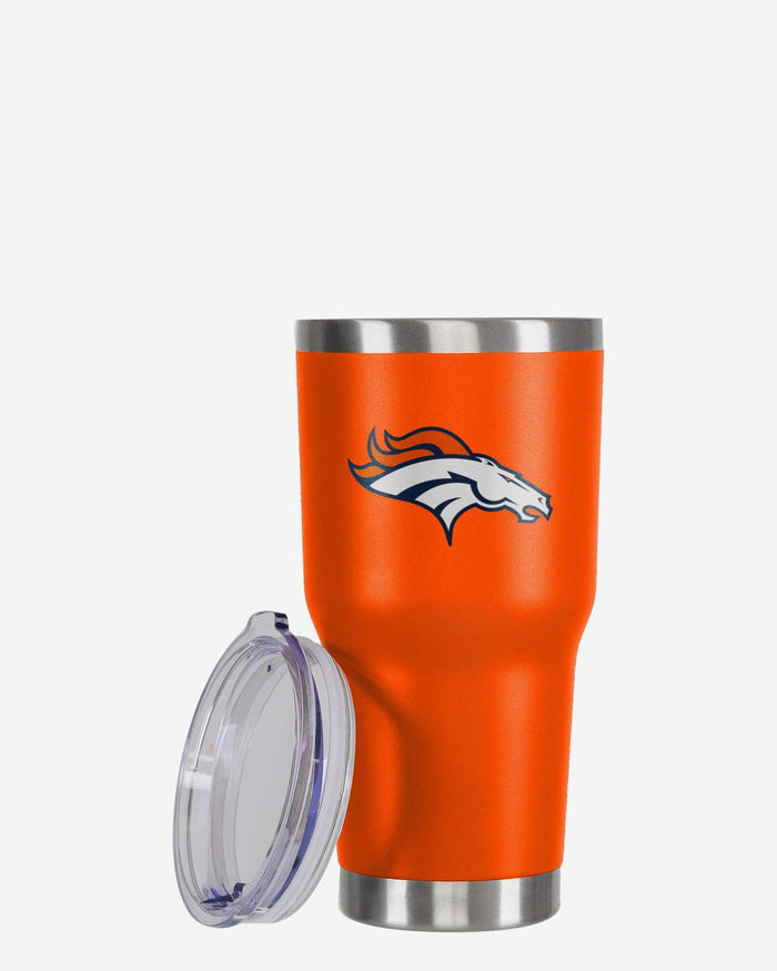 Denver Broncos Orange Team Logo 30 oz Tumbler FOCO - FOCO.com
