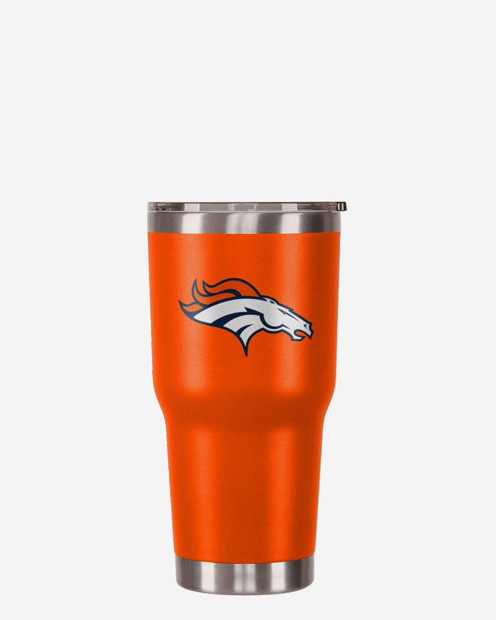 Denver Broncos Orange Team Logo 30 oz Tumbler FOCO - FOCO.com