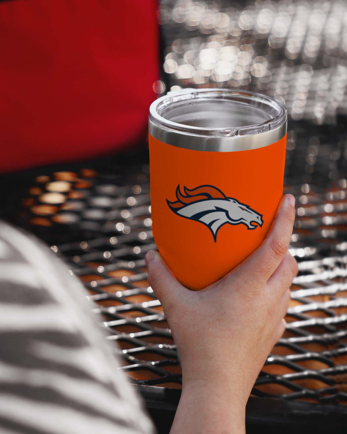 Denver Broncos Orange Team Logo 30 oz Tumbler FOCO - FOCO.com