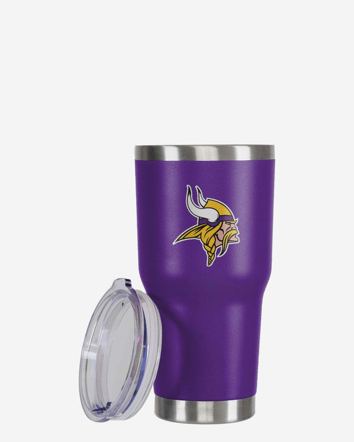 Minnesota Vikings Purple Team Logo 30 oz Tumbler FOCO - FOCO.com