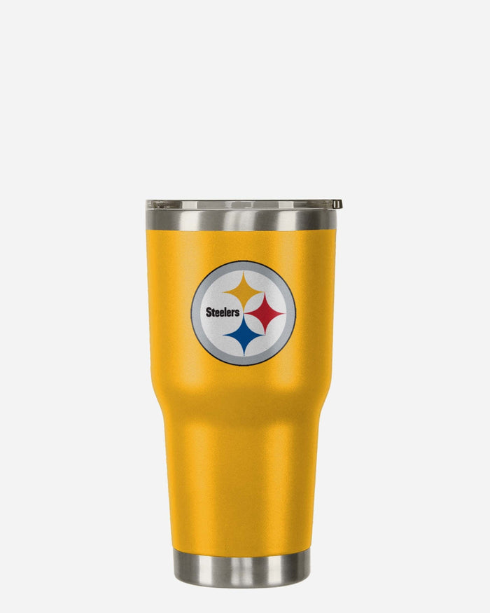 Pittsburgh Steelers Yellow Team Logo 30 oz Tumbler FOCO - FOCO.com