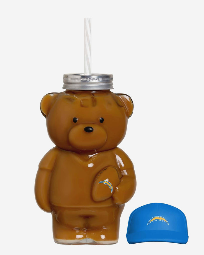Los Angeles Chargers Glass Bear Tumbler FOCO - FOCO.com