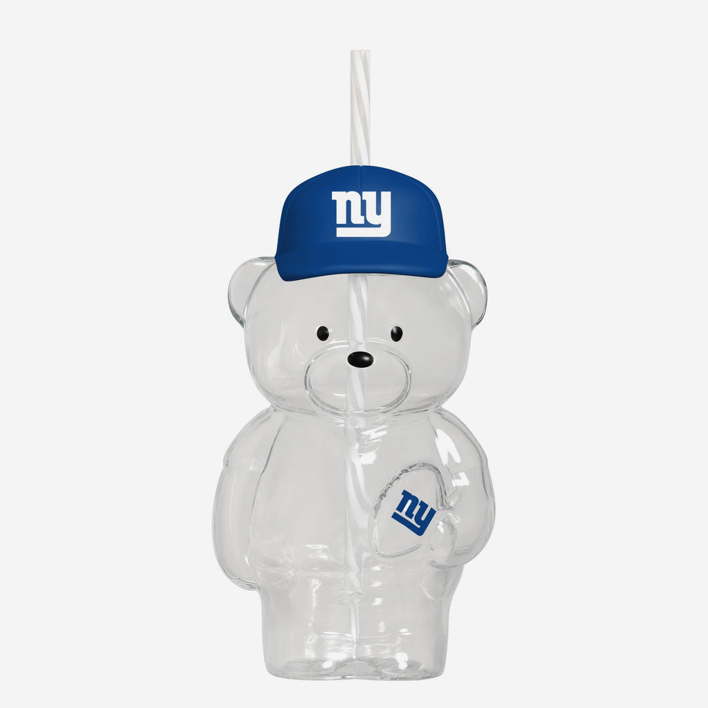 New York Giants Glass Bear Tumbler FOCO - FOCO.com