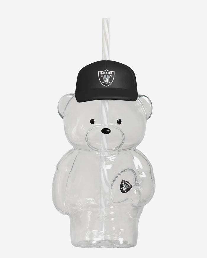Las Vegas Raiders Glass Bear Tumbler FOCO - FOCO.com