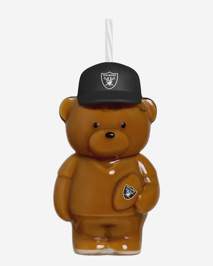 Las Vegas Raiders Glass Bear Tumbler FOCO - FOCO.com