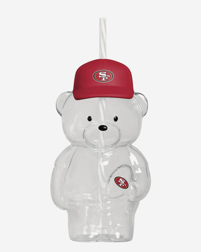 San Francisco 49ers Glass Bear Tumbler FOCO - FOCO.com