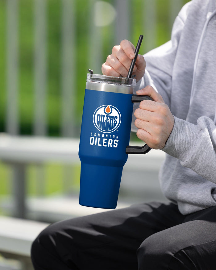 Edmonton Oilers 40 oz XL Tumbler FOCO - FOCO.com