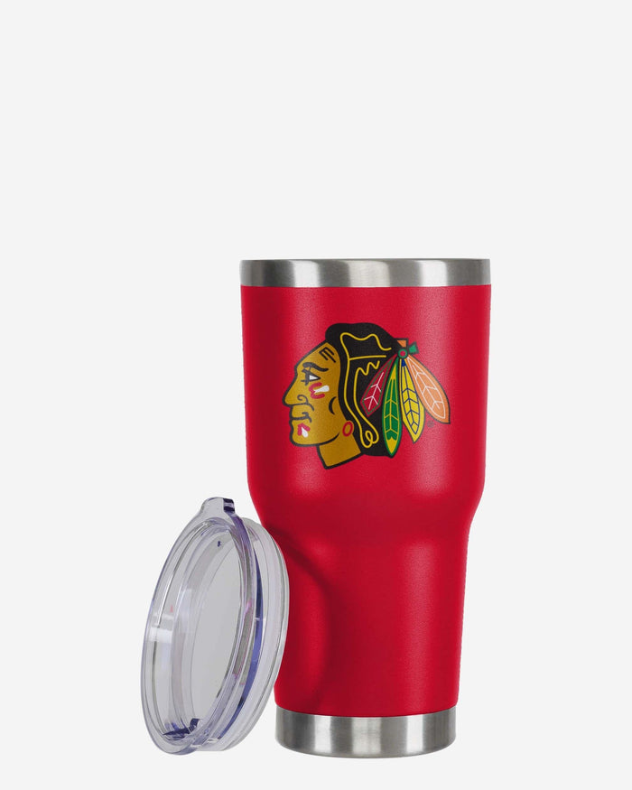 Chicago Blackhawks Team Logo 30 oz Tumbler FOCO - FOCO.com
