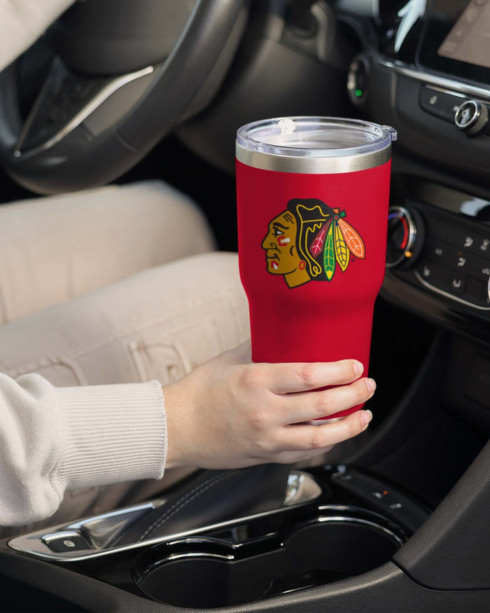 Chicago Blackhawks Team Logo 30 oz Tumbler FOCO - FOCO.com