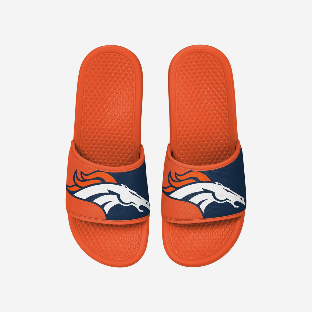 Denver Broncos Team Color Primary Logo Slide FOCO S - FOCO.com