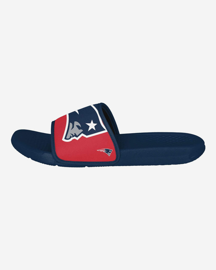 New England Patriots Team Color Primary Logo Slide FOCO S - FOCO.com