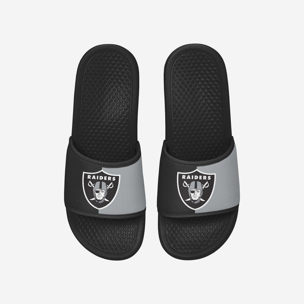 Las Vegas Raiders Team Color Primary Logo Slide FOCO S - FOCO.com