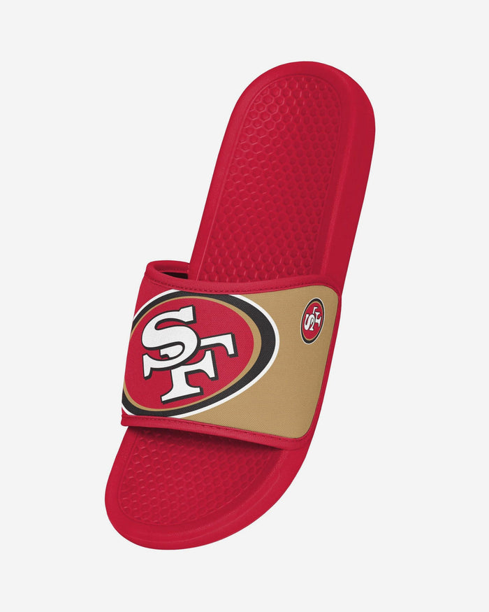 San Francisco 49ers Team Color Primary Logo Slide FOCO S - FOCO.com