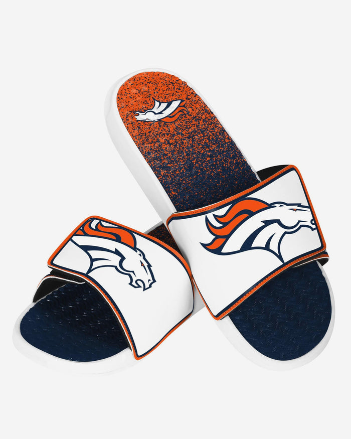 Denver Broncos Primary Logo Gradient Gel Slide FOCO S - FOCO.com
