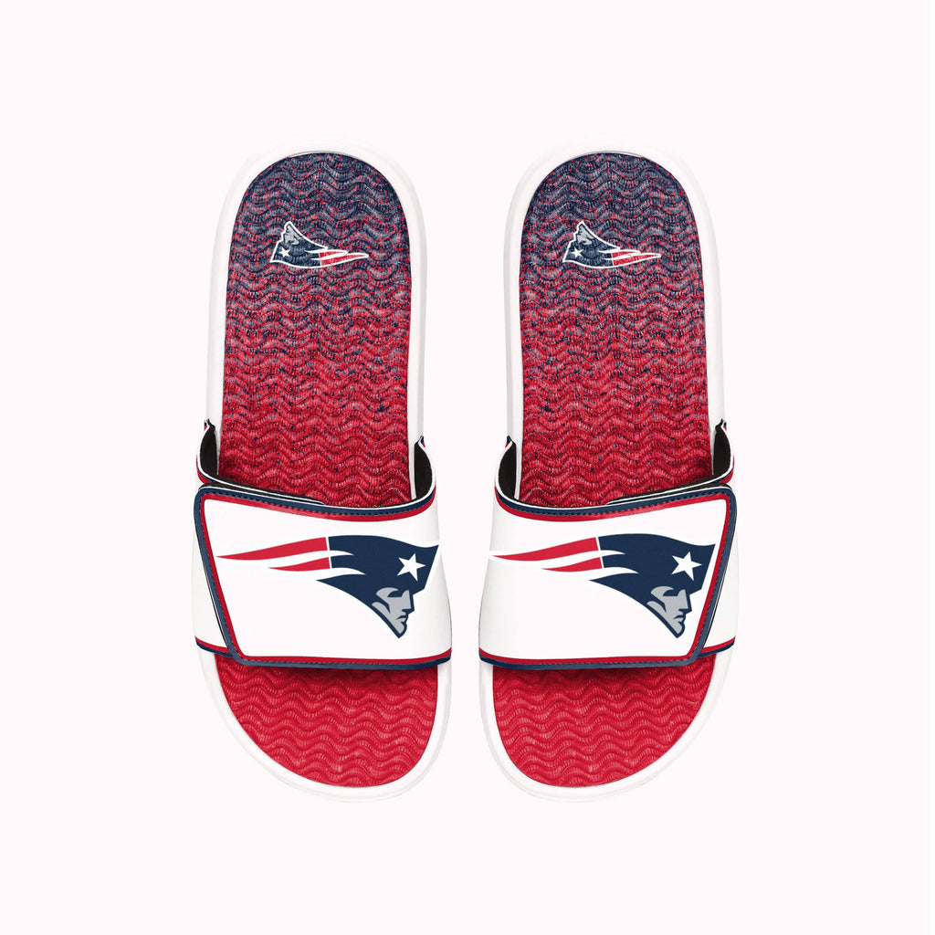 New England Patriots Primary Logo Gradient Gel Slide FOCO S - FOCO.com