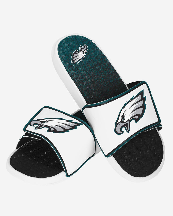 Philadelphia Eagles Primary Logo Gradient Gel Slide FOCO S - FOCO.com