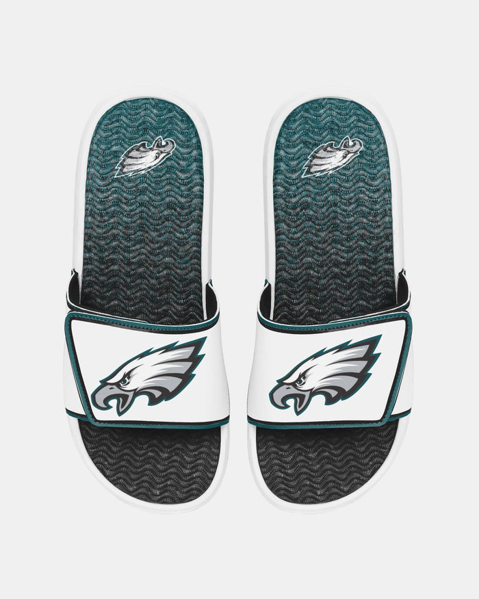 Philadelphia Eagles Primary Logo Gradient Gel Slide FOCO S - FOCO.com