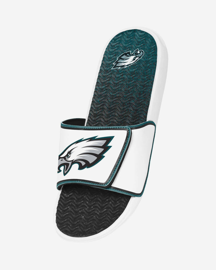 Philadelphia Eagles Primary Logo Gradient Gel Slide FOCO S - FOCO.com