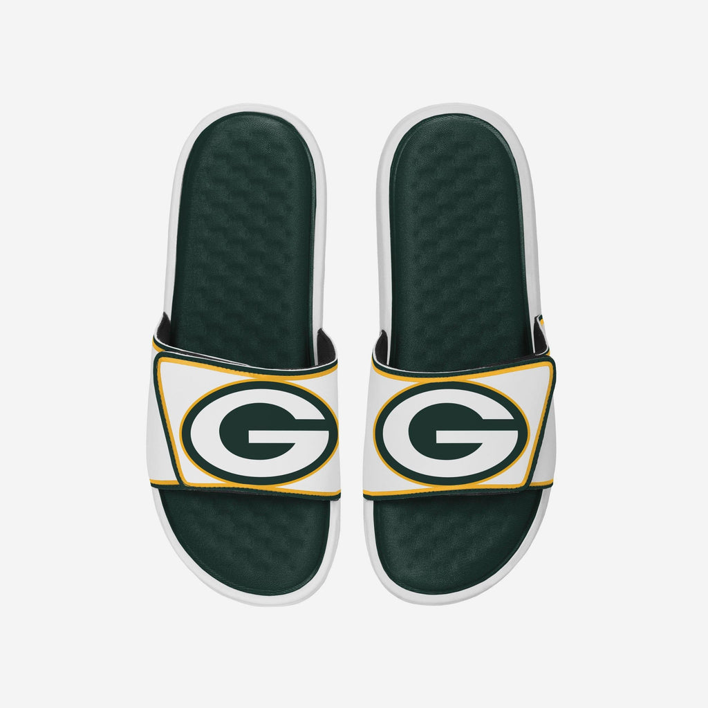Green Bay Packers Team Color Foam Slide FOCO S - FOCO.com