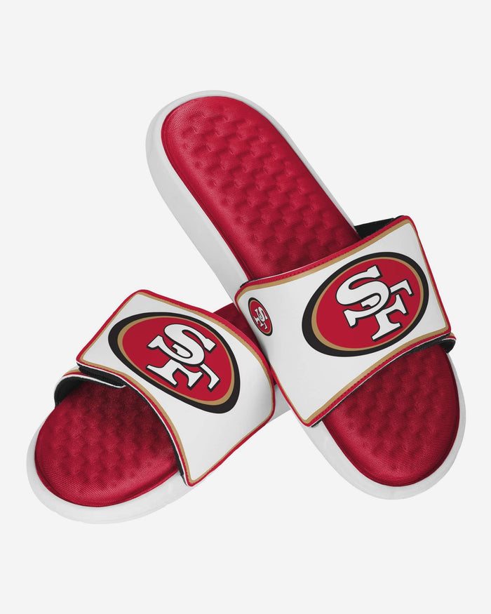San Francisco 49ers Team Color Foam Slide FOCO S - FOCO.com