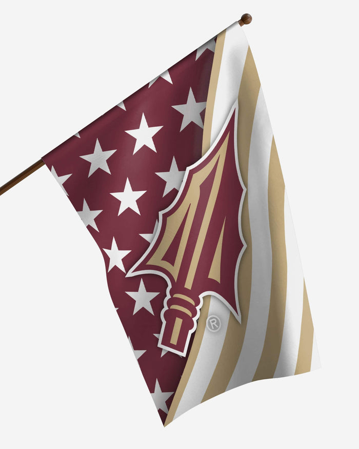 Florida State Seminoles Americana Vertical Flag FOCO - FOCO.com