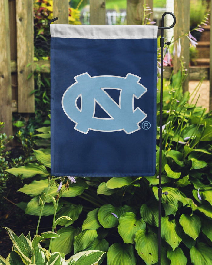 North Carolina Tar Heels Solid Garden Flag FOCO - FOCO.com