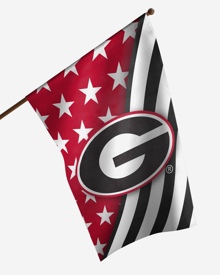 Georgia Bulldogs Americana Vertical Flag FOCO - FOCO.com