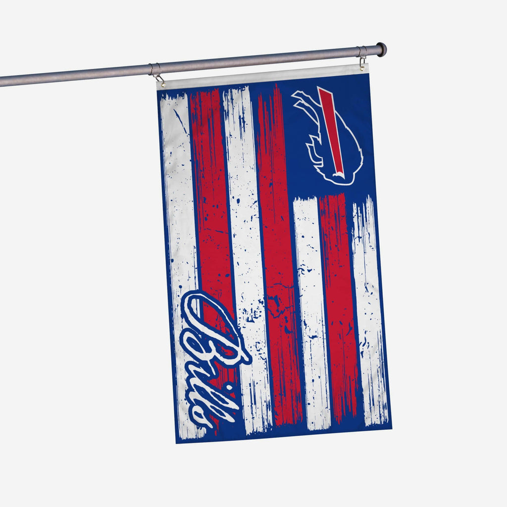 Buffalo Bills Brushstroke Americana Horizontal Flag FOCO - FOCO.com