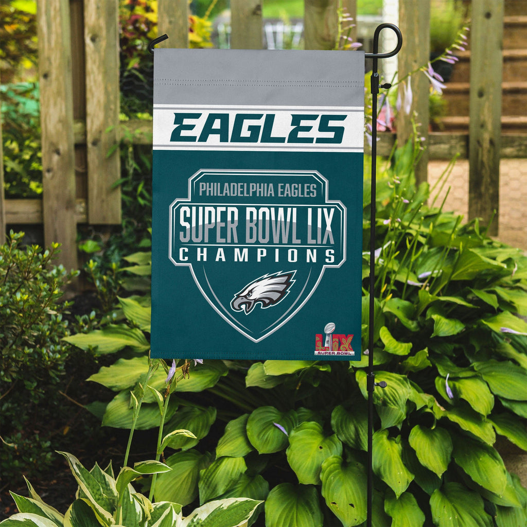 Philadelphia Eagles Super Bowl LIX Champions Garden Flag FOCO
