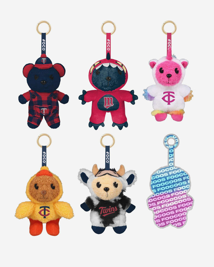Minnesota Twins FOOCOOS Plush Bag Charm Keychain Blind Box Series 1 FOCO - FOCO.com