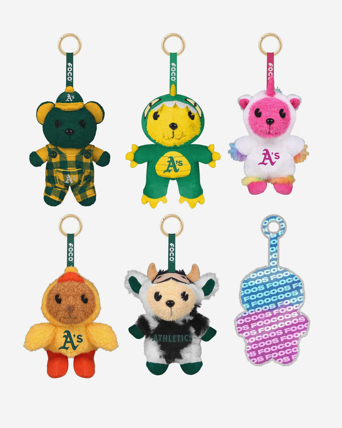 Athletics FOOCOOS Plush Bag Charm Keychain Blind Box Series 1 FOCO - FOCO.com