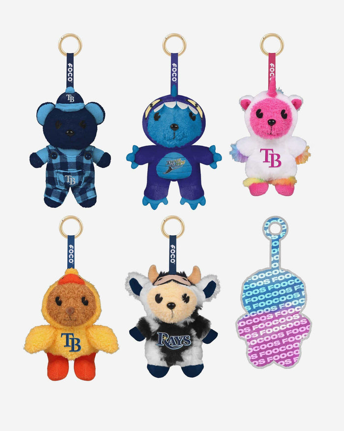 Tampa Bay Rays FOOCOOS Plush Bag Charm Keychain Blind Box Series 1 FOCO - FOCO.com