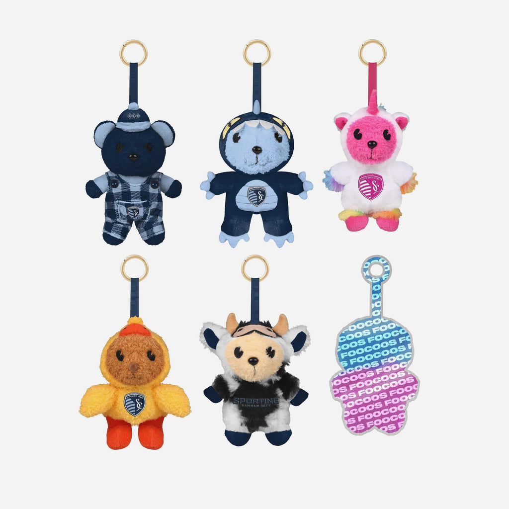 Sporting Kansas City FOOCOOS Plush Bag Charm Keychain Blind Box Series 1 FOCO - FOCO.com