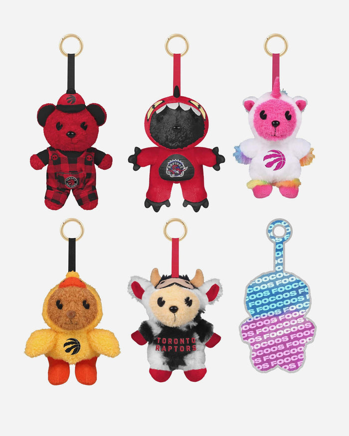 Toronto Raptors FOOCOOS Plush Bag Charm Keychain Blind Box Series 1 FOCO - FOCO.com
