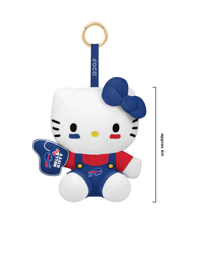 Buffalo Bills Hello Kitty® FOOCOOS Plush Bag Charm Keychain Blind Box Series 1 FOCO - FOCO.com