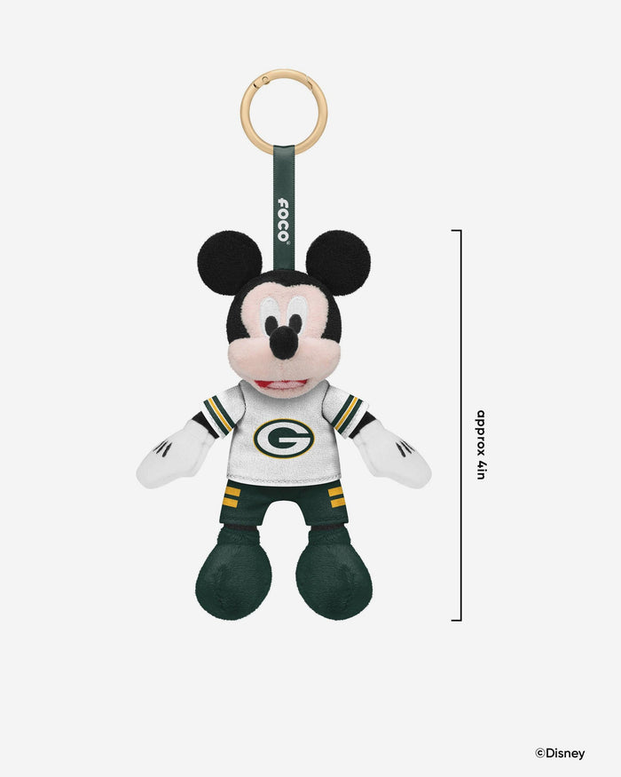 Green Bay Packers Disney Mickey Mouse FOOCOOS Clip-On Plush Blind Box Series 1 FOCO - FOCO.com