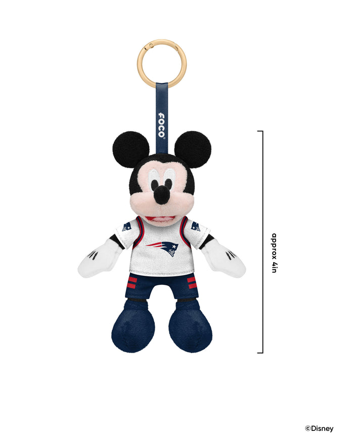 New England Patriots Disney Mickey Mouse FOOCOOS Clip-On Plush Blind Box Series 1 FOCO - FOCO.com