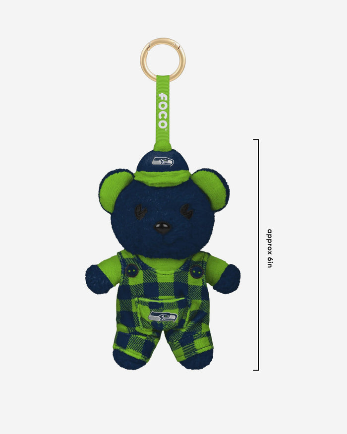 Seattle Seahawks FOOCOOS Plush Bag Charm Keychain Blind Box Series 1 FOCO - FOCO.com